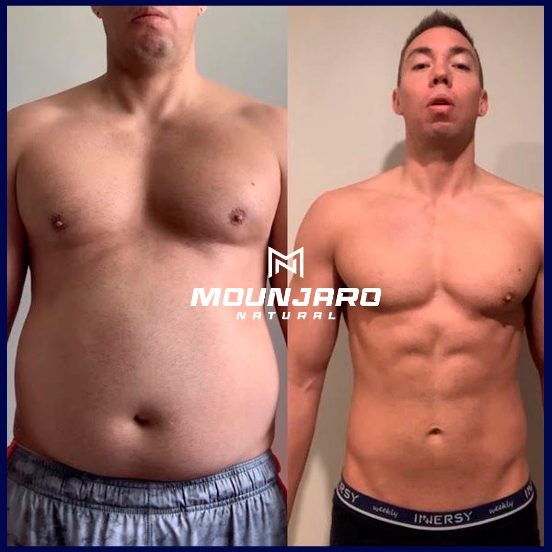 antes e depois homem 1